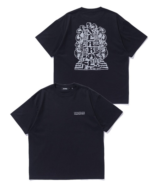 XLARGE(エクストララージ)の「SKULL TOWER S/S TEE(Tシャツ/カットソー・メンズ・ブラック/ホワイト/ネイビー・XL/L/M/S)」の4枚目の写真