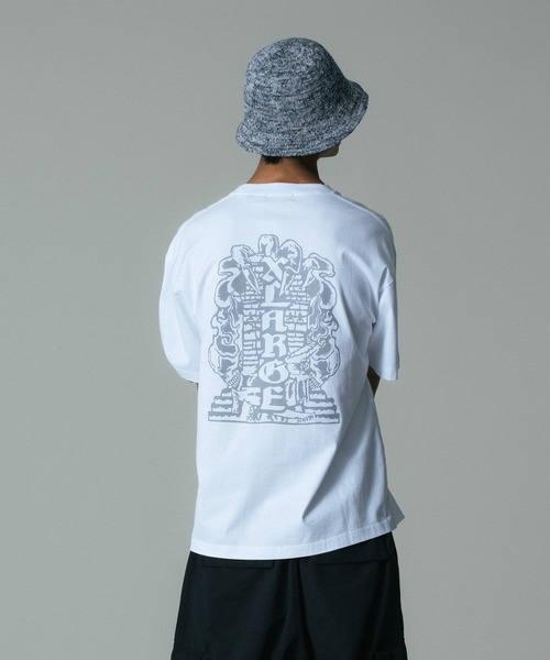 XLARGE(エクストララージ)の「SKULL TOWER S/S TEE(Tシャツ/カットソー・メンズ・ブラック/ホワイト/ネイビー・XL/L/M/S)」の9枚目の写真