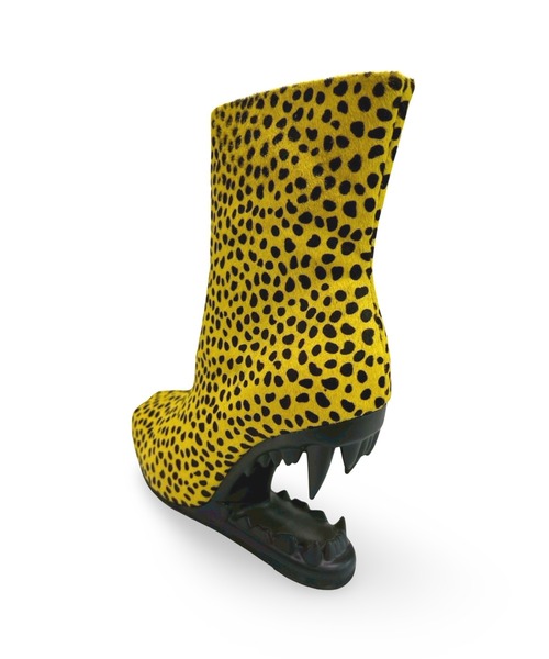 レオパード デザインヒールブーツ Charla Tedrick│Jeffrey Campbell