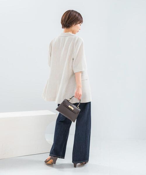 URBAN RESEARCH ROSSO WOMEN(アーバンリサーチ ロッソ)の「『別注』Lee×ROSSO STRING DENIM PANTS(デニムパンツ・レディース・ライトインディゴブルー/インディゴブルー・MEDIUM/SMALL/X-SMALL)」の21枚目の写真