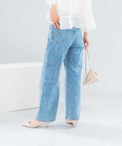 URBAN RESEARCH ROSSO WOMEN(アーバンリサーチ ロッソ)の「『別注』Lee×ROSSO STRING DENIM PANTS(デニムパンツ・レディース・ライトインディゴブルー/インディゴブルー・MEDIUM/SMALL/X-SMALL)」の16枚目の写真