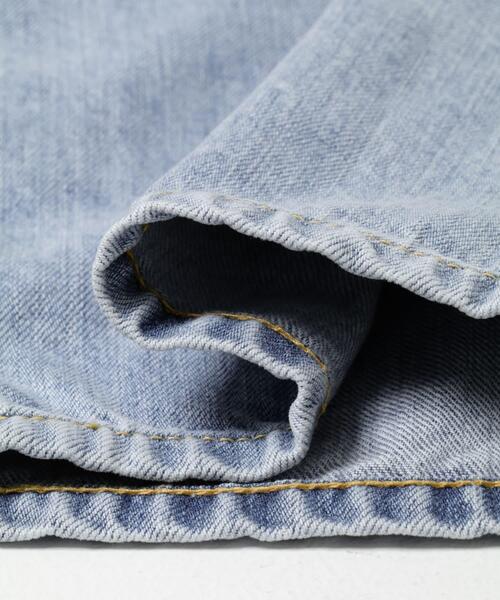 URBAN RESEARCH ROSSO WOMEN(アーバンリサーチ ロッソ)の「『別注』Lee×ROSSO STRING DENIM PANTS(デニムパンツ・レディース・ライトインディゴブルー/インディゴブルー・MEDIUM/SMALL/X-SMALL)」の4枚目の写真