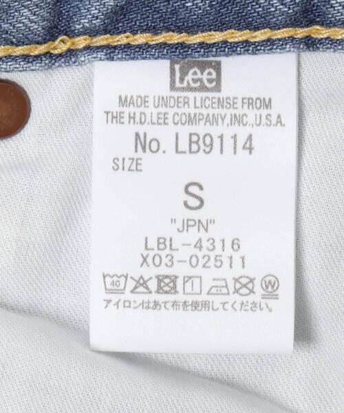 URBAN RESEARCH ROSSO WOMEN(アーバンリサーチ ロッソ)の「『別注』Lee×ROSSO STRING DENIM PANTS(デニムパンツ・レディース・ライトインディゴブルー/インディゴブルー・MEDIUM/SMALL/X-SMALL)」の3枚目の写真
