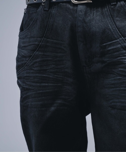 ANDER HUNK（アンダーハンク）の「13oz Wax Coated Wide Flare Denim