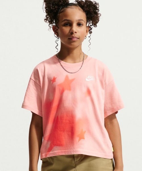 セール】ナイキ NIKE ナイキ YTH NSW ボクシー スター S/S Tシャツ（T
