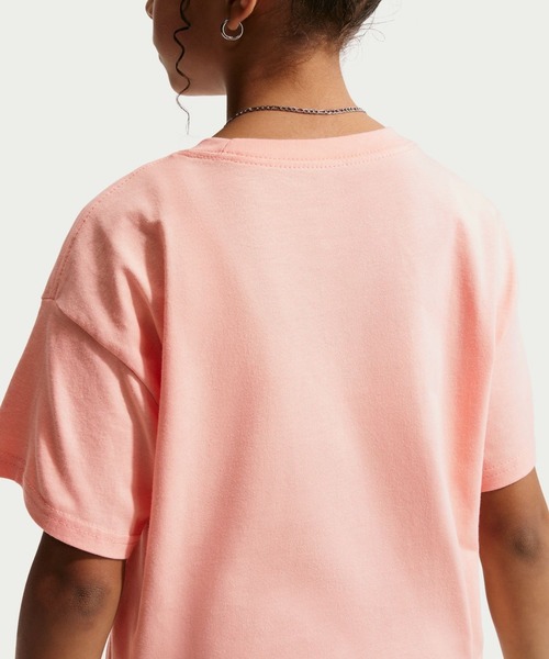 NIKE（ナイキ）の「ナイキ NIKE ナイキ YTH NSW ボクシー スター S/S Tシャツ（Tシャツ/カットソー・キッズ・サーモンピンク/オフホワイト・130cm/140cm/150cm/160cm）」の12枚目の写真