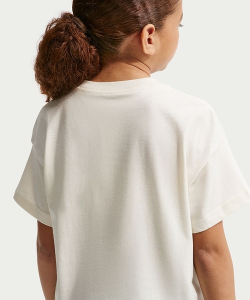 NIKE（ナイキ）の「ナイキ NIKE ナイキ YTH NSW ボクシー スター S/S Tシャツ（Tシャツ/カットソー・キッズ・サーモンピンク/オフホワイト・130cm/140cm/150cm/160cm）」の5枚目の写真