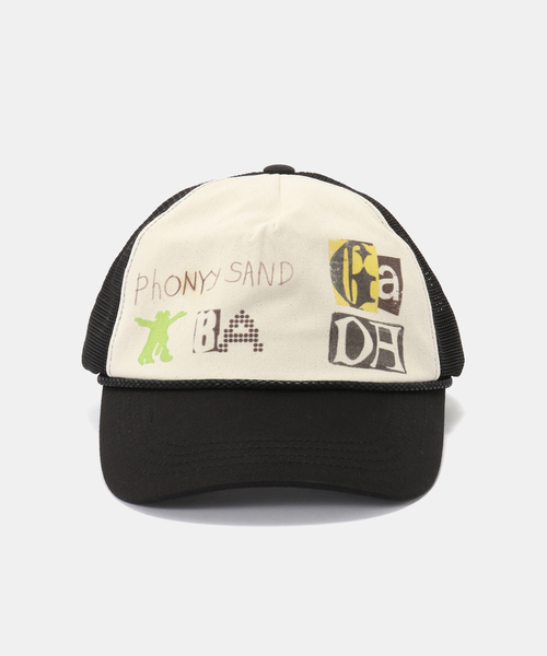OPEN Yy(オープンワイワイ)の「【Geek Office / ギークオフィス】OPEN YY / Woven YY PHONETIC TRUCKER CAP(キャップ・レディース・ブラック/ブラウン・FREE)」の11枚目の写真