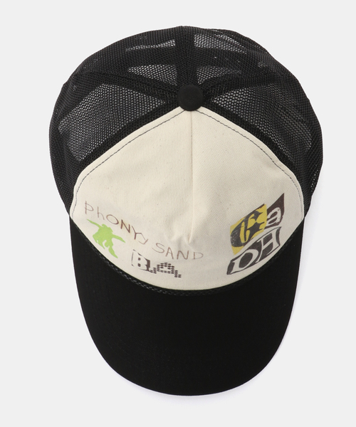 OPEN Yy(オープンワイワイ)の「【Geek Office / ギークオフィス】OPEN YY / Woven YY PHONETIC TRUCKER CAP(キャップ・レディース・ブラック/ブラウン・FREE)」の14枚目の写真