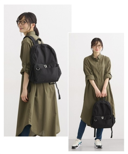 QUNTSTYLE(キュントスタイル)の「収納上手なマザーズリュック(軽量・A4対応)(マザーズバッグ・レディース・ブラック・FREE)」の5枚目の写真