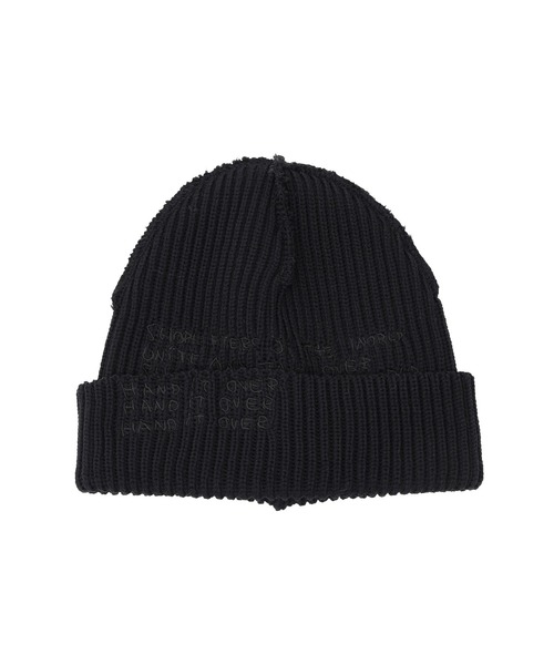 styles(スタイルス)の「GARBAGE INSIDE OUT CUFF BEANIE(ニットキャップ/ビーニー・メンズ・ブラック/ネイビー/オリーブ・ONE SIZE)」の2枚目の写真