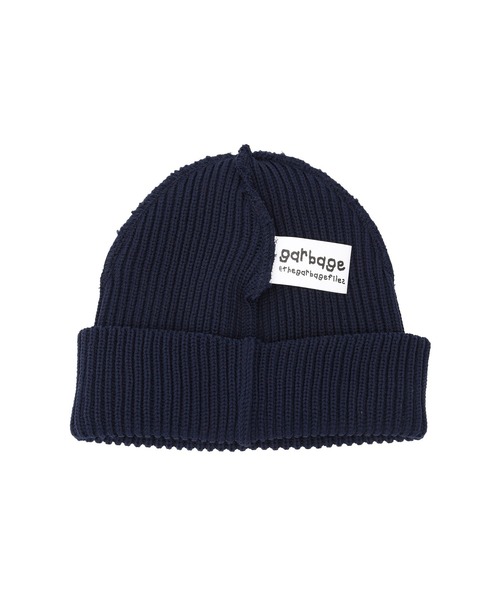 styles(スタイルス)の「GARBAGE INSIDE OUT CUFF BEANIE(ニットキャップ/ビーニー・メンズ・ブラック/ネイビー/オリーブ・ONE SIZE)」の4枚目の写真