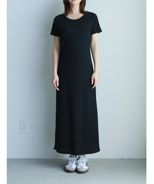 fifth(フィフス)の「カップ付きリブワンピース(ワンピース・レディース・ブラック/チャコールグレー・M/XS)」の11枚目の写真