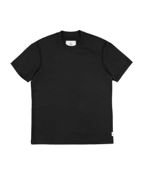 Lafayette(ラファイエット)の「レイニングチャンプ【Reigning Champ】- 半袖Tシャツ【SOLOTEX MESH T-SHIRT RC-1317】(Tシャツ/カットソー・メンズ・ブラック/ヘザーグレー・M/XL)」の1枚目の写真
