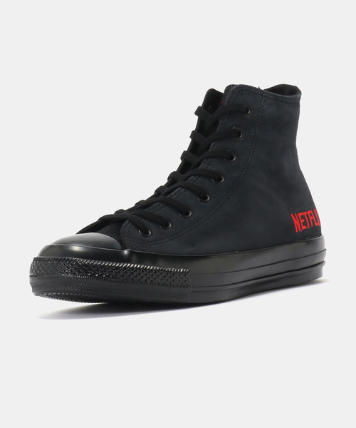 CONVERSE(コンバース)の「CONVERSE ALL STAR AGED HI / NETFLIX 31317100(スニーカー・メンズ・ブラック・26.5cm/27.5cm/28cm/27cm/26cm)」の9枚目の写真