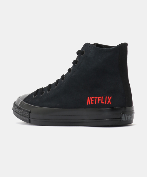 CONVERSE(コンバース)の「CONVERSE ALL STAR AGED HI / NETFLIX 31317100(スニーカー・メンズ・ブラック・26.5cm/27.5cm/28cm/27cm/26cm)」の8枚目の写真
