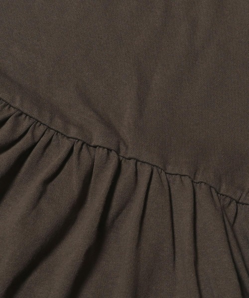 coca(coca)(コカ)の「コットンペプラムワイドワンピース(ワンピース・レディース・ブラック/ダークブラウン・L/M/S)」の20枚目の写真