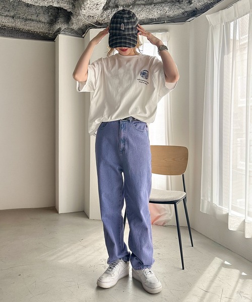 DOUBLE NAME(ダブルネーム)の「00’s Gadges刺しゅうTEE(Tシャツ/カットソー・レディース・オフホワイト/オレンジ/ブラック系・FREE)」の12枚目の写真