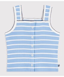 2×2リブ編みタンクトップ（タンクトップ）｜PETIT BATEAU（プチバトー
