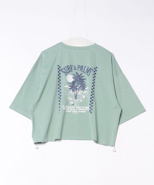 Kahiko(カヒコ)の「【Kahiko】SURF&Palms アラホウUVカットTシャツ(Tシャツ/カットソー・レディース・ホワイト/ブラック系その他/グリーン系その他/ブラック/ホワイト系その他/ミント・FREE)」の5枚目の写真