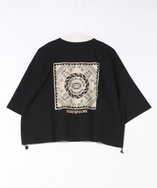 Kahiko(カヒコ)の「【Kahiko】SURF&Palms アラホウUVカットTシャツ(Tシャツ/カットソー・レディース・ホワイト/ブラック系その他/グリーン系その他/ブラック/ホワイト系その他/ミント・FREE)」の3枚目の写真