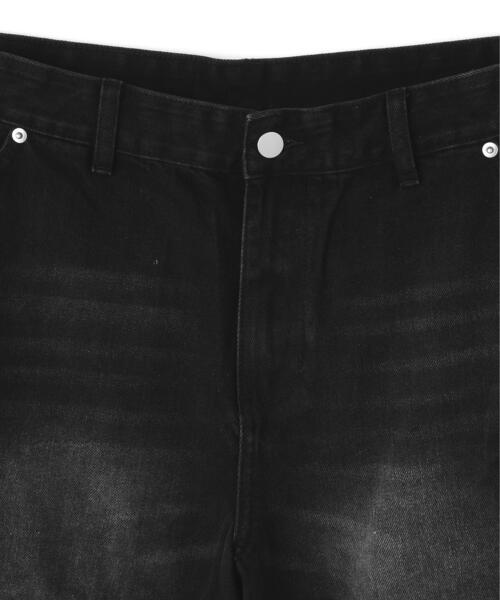 SIS(エスアイエス)の「SIS/エスアイエス/Side Pocket Denim Short Pants(デニムパンツ・レディース・ブラック/ブルー・M/L)」の12枚目の写真