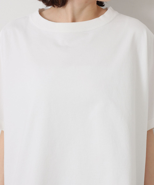 JOURNAL STANDARD LUXE(ジャーナルスタンダード ラックス)の「オーガニックテンジク ポンチョT(Tシャツ/カットソー・レディース・ホワイト/ブラック・FREE)」の16枚目の写真