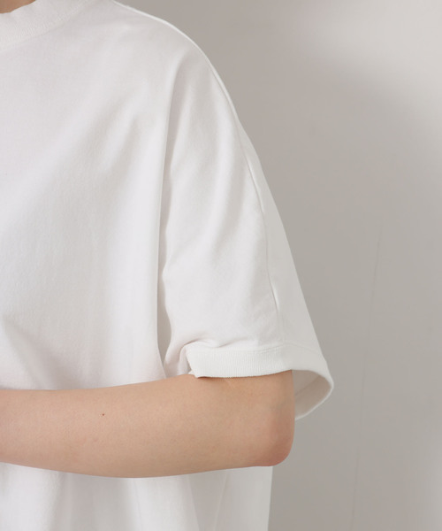 JOURNAL STANDARD LUXE(ジャーナルスタンダード ラックス)の「オーガニックテンジク ポンチョT(Tシャツ/カットソー・レディース・ホワイト/ブラック・FREE)」の19枚目の写真