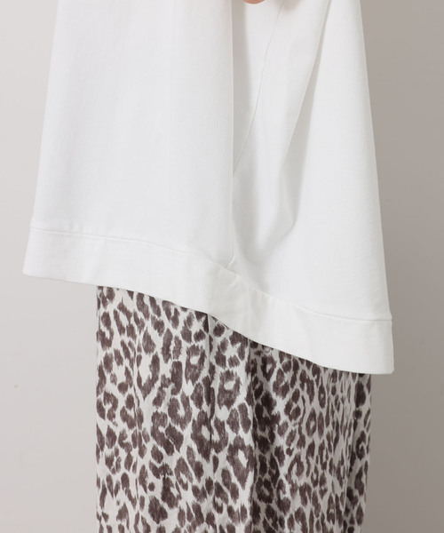JOURNAL STANDARD LUXE(ジャーナルスタンダード ラックス)の「オーガニックテンジク ポンチョT(Tシャツ/カットソー・レディース・ホワイト/ブラック・FREE)」の20枚目の写真