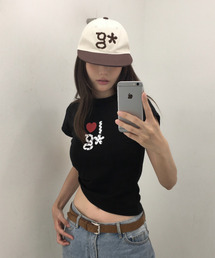 HEART LOGO T-SHIRT (BLACK)