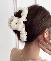 iso | シアーシュシュクリップ(バレッタ/ヘアクリップ)