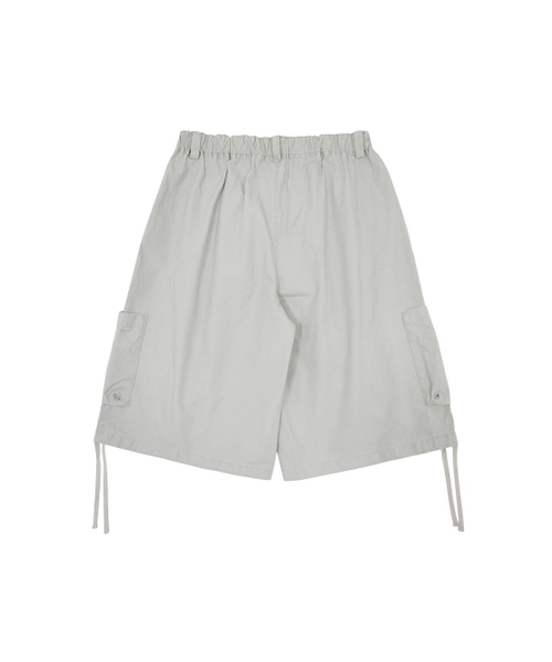 MEA（メア）の「WASHED CARGO SHORTS [LIGHT GREY]（その他パンツ・メンズ・その他・2/3）」の2枚目の写真
