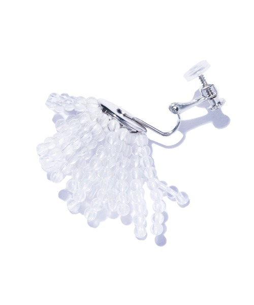 IRIS47(イリスフォーセブン)の「【IRIS 47】gordian earring crystal/ゴーディアン イヤリング クリスタル BO275(イヤリング・レディース・クリア・FREE)」の3枚目の写真