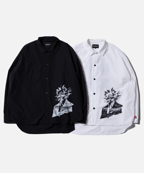 VIRGOwearworks(ヴァルゴウェアワークス)の「COLLISION SHIRT(シャツ/ブラウス・メンズ・ホワイト/ブラック・2/3/4)」の6枚目の写真