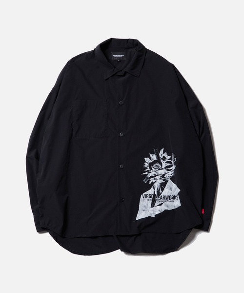 VIRGOwearworks(ヴァルゴウェアワークス)の「COLLISION SHIRT(シャツ/ブラウス・メンズ・ホワイト/ブラック・2/3/4)」の3枚目の写真
