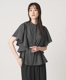 カット ジャガード ブラウス ‐ウォッシャブル‐（シャツ/ブラウス