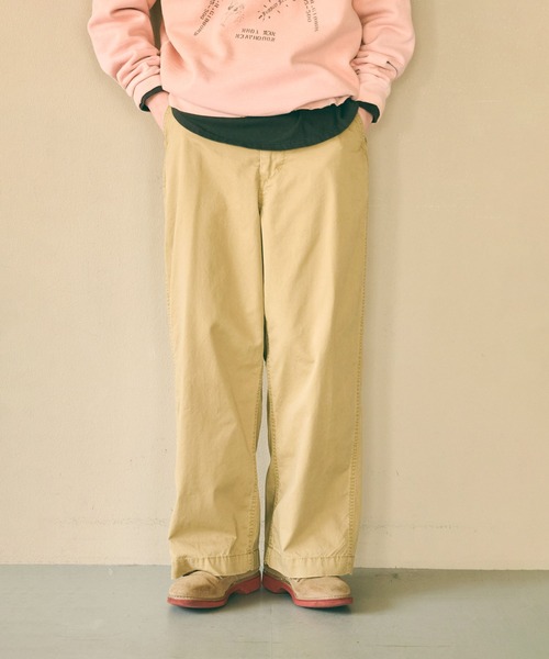 kha:ki(カーキ)の「「KHA:KI / カーキ」TYPE-45 TROUSERS(その他パンツ・レディース・オリーブ/ベージュ/グレイッシュベージュ/ブラック・1/2)」の17枚目の写真