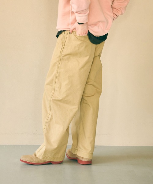 kha:ki(カーキ)の「「KHA:KI / カーキ」TYPE-45 TROUSERS(その他パンツ・レディース・オリーブ/ベージュ/グレイッシュベージュ/ブラック・1/2)」の19枚目の写真