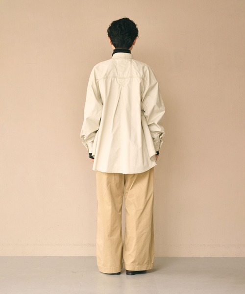 kha:ki(カーキ)の「「KHA:KI / カーキ」TYPE-45 TROUSERS(その他パンツ・レディース・オリーブ/ベージュ/グレイッシュベージュ/ブラック・1/2)」の5枚目の写真