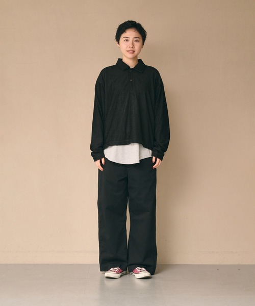 kha:ki(カーキ)の「「KHA:KI / カーキ」TYPE-45 TROUSERS(その他パンツ・レディース・オリーブ/ベージュ/グレイッシュベージュ/ブラック・1/2)」の9枚目の写真