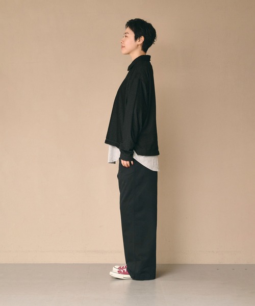 kha:ki(カーキ)の「「KHA:KI / カーキ」TYPE-45 TROUSERS(その他パンツ・レディース・オリーブ/ベージュ/グレイッシュベージュ/ブラック・1/2)」の10枚目の写真