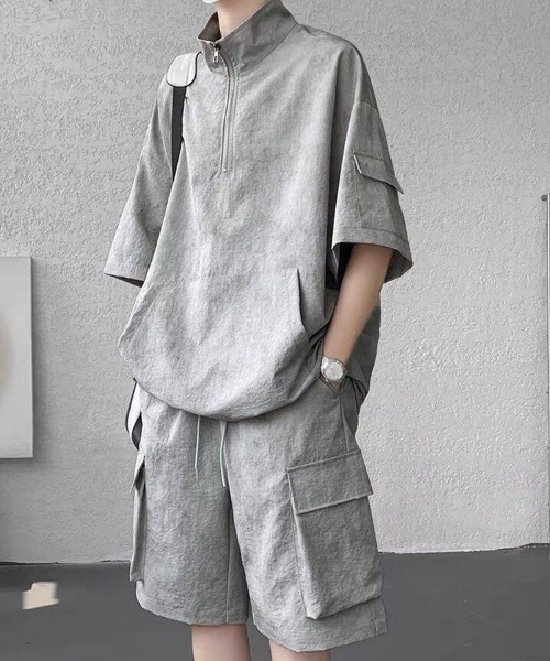 セール】Tech Half Zip Cargo Set テックハーフジップカーゴ