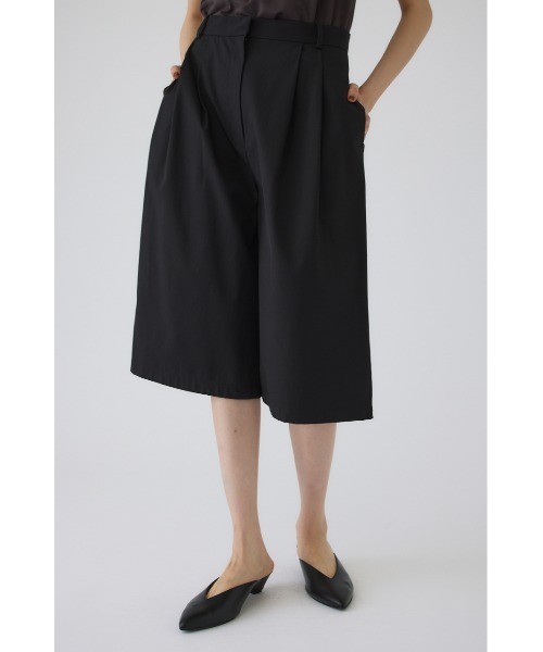 RIM.ARK(リムアーク)の「Stylish gaucho PT(スタイリッシュ ガウチョ パンツ)(その他パンツ・レディース・ブラック・38/36)」の1枚目の写真