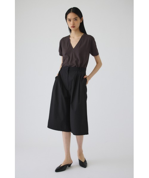 RIM.ARK(リムアーク)の「Stylish gaucho PT(スタイリッシュ ガウチョ パンツ)(その他パンツ・レディース・ブラック・38/36)」の8枚目の写真
