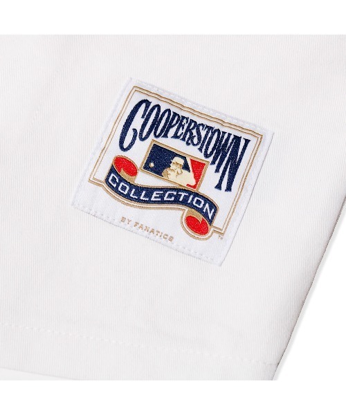 Fanatics（ファナティクス）の「ファナティクス【Fanatics】‐ ニューヨーク ヤンキース ベースボールシャツ【New York Yankees COOPERSTOWN BASEBALL SHIRT YANKEES NATURAL ML2126SS0002】（シャツ/ブラウス・メンズ・ナチュラル・L/XL）」の3枚目の写真