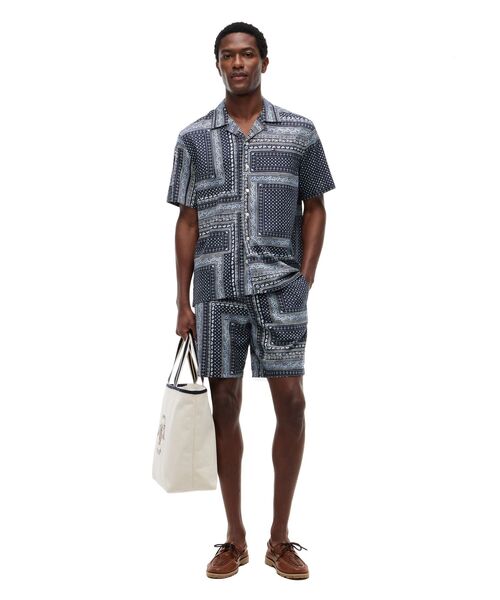 TOMMY HILFIGER(トミーヒルフィガー)の「コットンテンセルバンダナ柄ショートパンツ(その他パンツ・メンズ・ネイビー・32inch/30inch/36inch/34inch/28inch)」の6枚目の写真