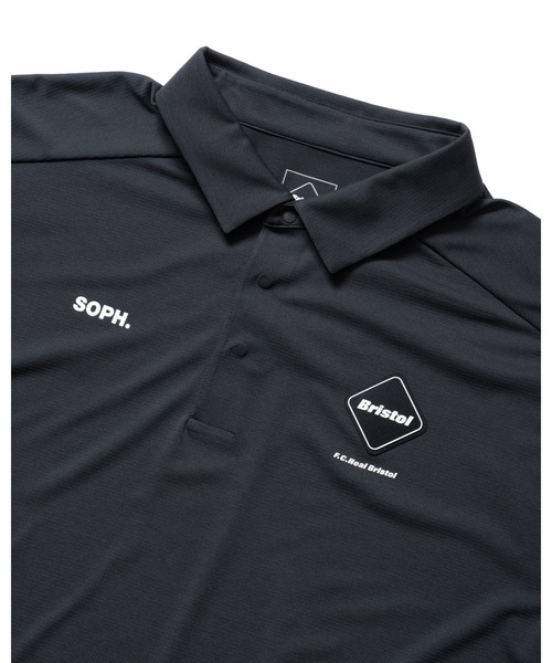 F.C.Real Bristol(エフシーレアルブリストル)の「S/S TECH POLO(ポロシャツ・メンズ・チャコールグレー/ターコイズブルー/ブラック・SMALL/MEDIUM/LARGE/X-LARGE/XX-LARGE)」の10枚目の写真