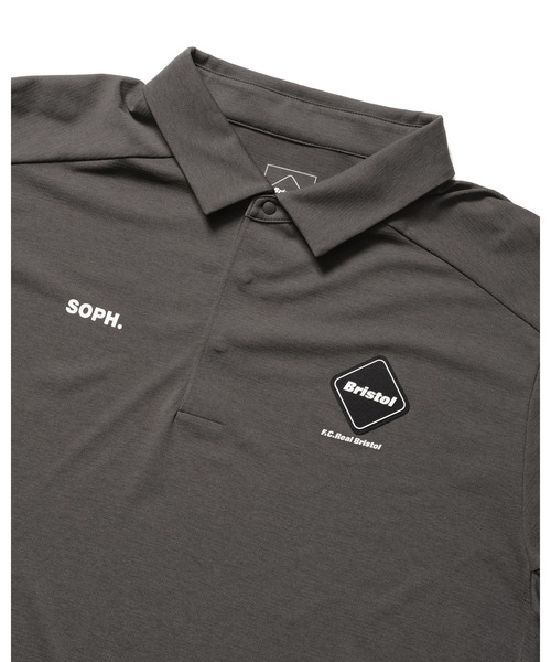 F.C.Real Bristol(エフシーレアルブリストル)の「S/S TECH POLO(ポロシャツ・メンズ・チャコールグレー/ターコイズブルー/ブラック・SMALL/MEDIUM/LARGE/X-LARGE/XX-LARGE)」の14枚目の写真