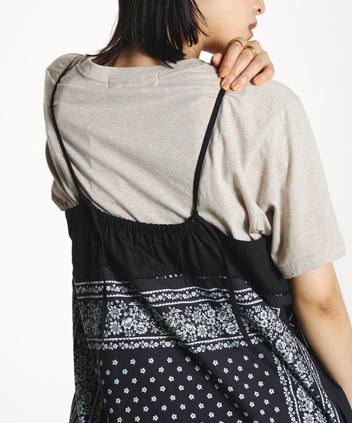 INDIA IS BEAUTIFUL(インディアイズビューティフル)の「【ROSE BUD別注】INDIA IS BEAUTIFUL/BLACK BANDANA DRESS(ワンピース・レディース・ブラック・ONE SIZE)」の11枚目の写真