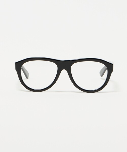 KANEKO OPTICAL(カネコオプティカル)の「【別注】<KANEKO OPTICAL>ビッグフレーム クリア メガネ(メガネ・レディース・ブラック・FREE)」の2枚目の写真